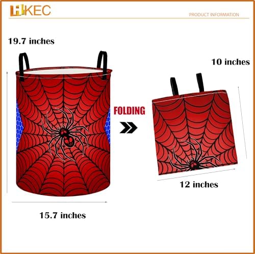 Collapsible Round Storage Basket, Soft-Sided Organizer - Image 6