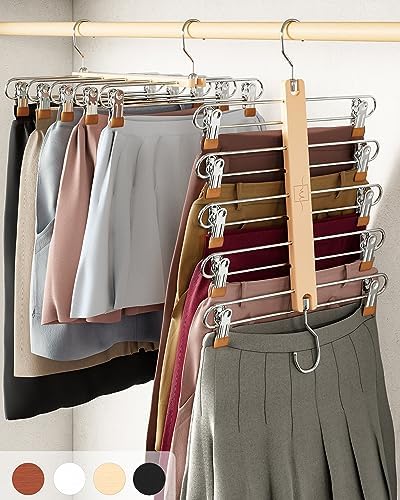 MORALVE Skirt Hangers Space Saving by MORALVE
