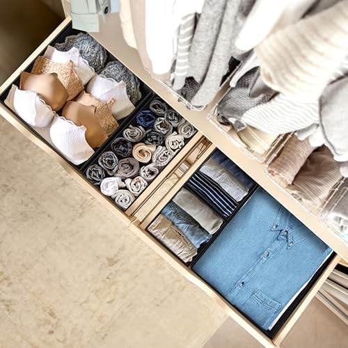Simple Houseware Foldable Drawer Organizer Stocking Bin - Image 5