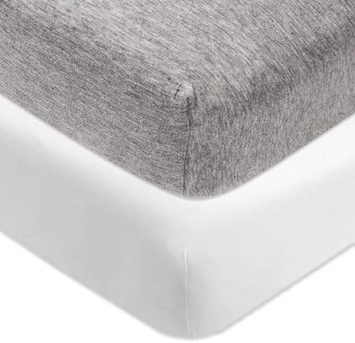HonestBaby Unisex-Baby Classics Fitted Crib Sheets Set Standard Mattress by HonestBaby