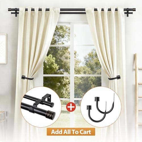 TONIAL Curtain Holdbacks, Calssic Cap Finials - Image 6