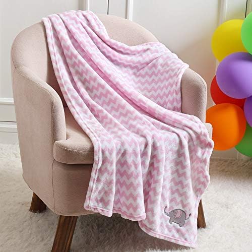 CREVENT 2Pcs 30''X40'' Cute Cozy Fluffy Warm Baby Blankets - Image 5