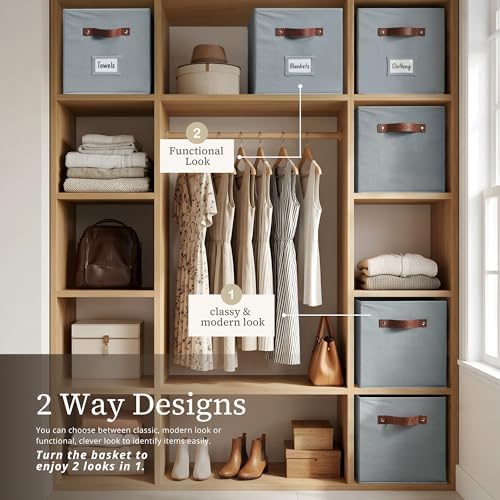 DECOMOMO Storage Bins, Cube Storage Bin - Image 4