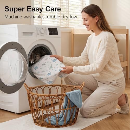 4 Pack Crib Sheets for Boys - Image 7