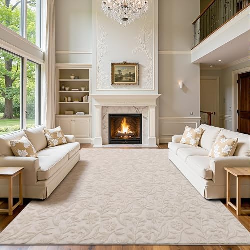 Vaukki 8x10 Area Rug for Living Room by Vaukki