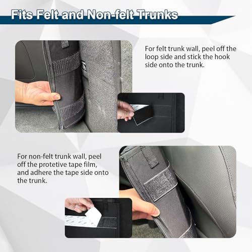 Deluxe Car Trunk Organizer, Detachable Backseat Hanging Organizer Storage - Image 5