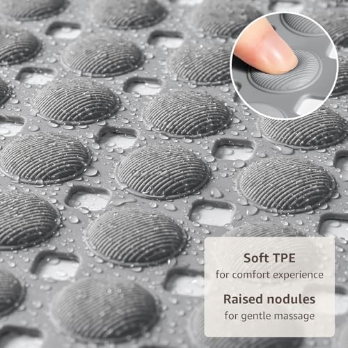 OTHWAY Bath Tub Shower Mat Non Slip, Bathtub Floor Liner Mats - Image 2