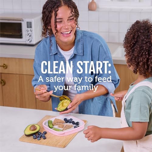 Ello Clean Start Ceramic Toddler Plates - Image 2