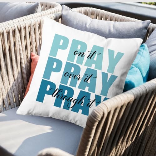 KongMoTree Bible Verse Pillow Covers, Christian Prayer Pillow Covers, - Image 3