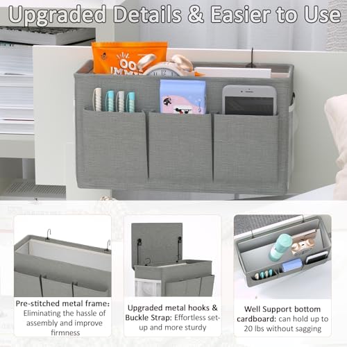 Bedside Caddy Storage Organizer - Image 3