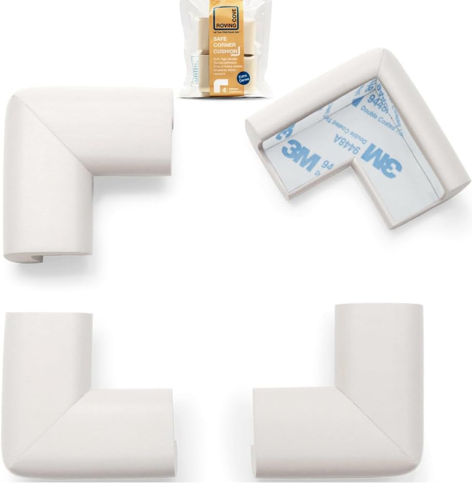 Roving Cove Baby Proof Corner Protector, 4 Large Corners by RovingCove