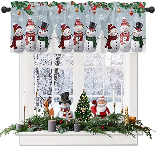 Vandarllin Christmas Valance Kitchen Curtains - Image 2