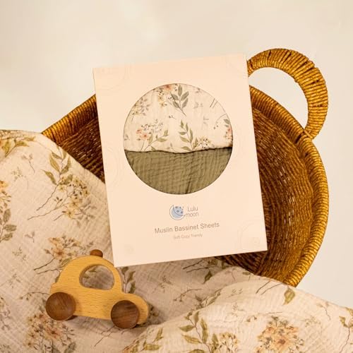 lulumoon Muslin Bassinet Sheets - Image 7