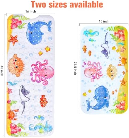 Secopad Bathtub Mat Non Slip, Cute Bath Tub Mat - Image 4