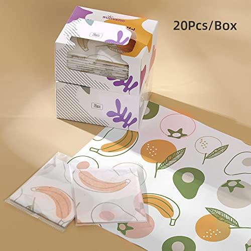 SUNVENO Disposable Placemats for Baby, Sticky Individually Wrapped Table Mats - Image 6