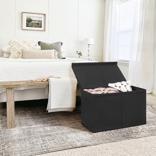 INDRESSME 85L Large Toy Storage Box, Lid & Dividers - Image 6