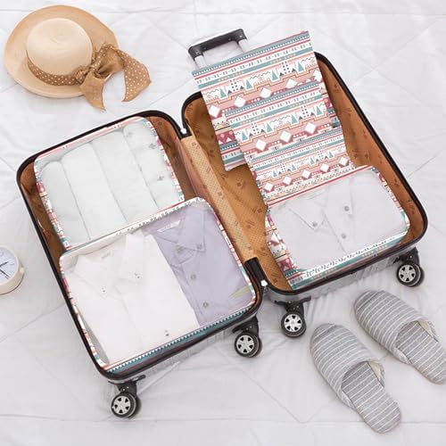 7 Set Packing Cubes Travel Luggage Organizers - Image 5