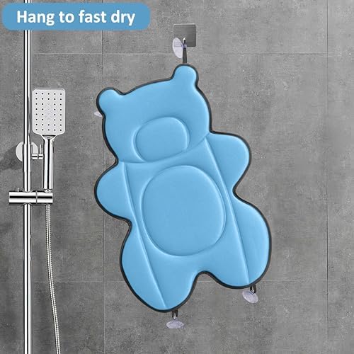 Baby Bath Cushion Mat, Soft Newborn Bathtub Pad - Image 6
