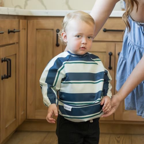 Tiny Twinkle Long Sleeve Bib for Babies & Toddlers | Waterproof Smock Bib for - Image 4