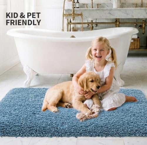ILANGO Toilet Rugs U Shaped 22" × 24", Soft Absorbent Microfiber Bath Rugs - Image 2