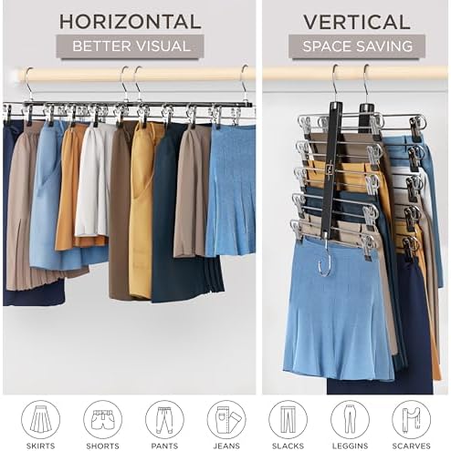 MORALVE Skirt Hangers Space Saving - Image 4