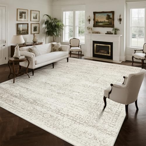 Washable Rugs 10x14 Area Rugs for Living Room, Dining Room Carpet by Srugn