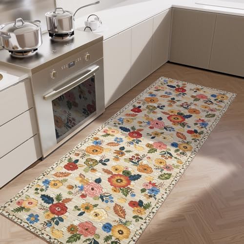 Washable Kitchen Rugs Runners for Hallways: 2X6 Carpet Runner Rug Non Slip by palohom