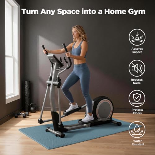 AIRHOP 18 PCS Gym Floor Mat, EVA Foam Puzzle Gym Mat, High-Density Interlocking - Image 4