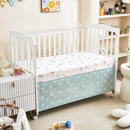 3-Piece Crib Bedding Set for Boys Girls - Image 4