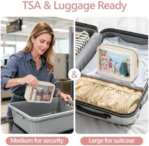 PACKISM Clear Makeup Bag Foldable - Image 2