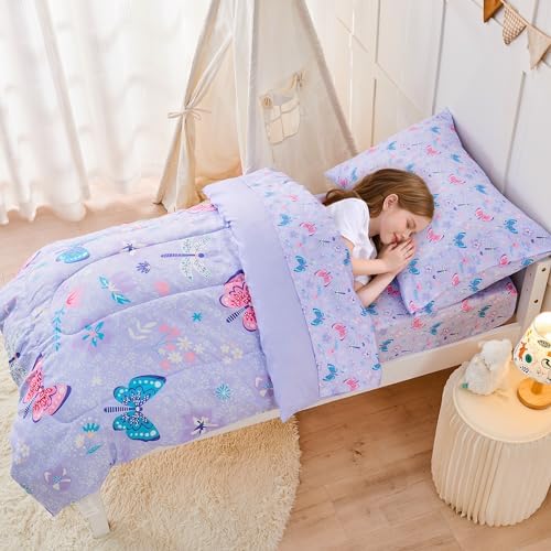 lasoftan Butterfly Toddler Bedding Set - Image 5