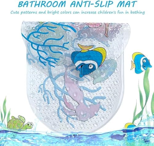 PTAPIPI Sea Animal Kids Bath Mat - Image 2