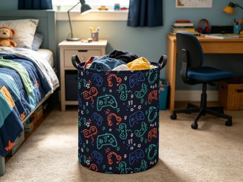 Baby Laundry Hamper kids laundry Basket Waterproof Storage Bin - Image 4