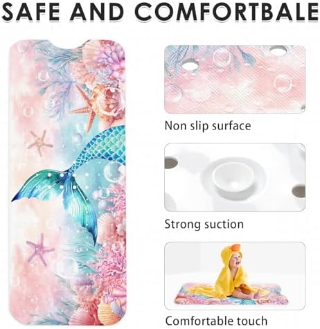 Bathtub Shower Mat 40X16 Inch, for Toddler - Image 5