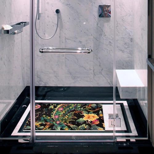 Non Slip Bathtub and Shower Mat 26.8x15.1 inch, Bath Mat - Image 5