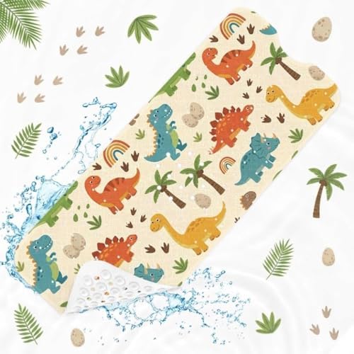 Bathtub Shower Mat 40X16 Inch, for Toddler by Culudea