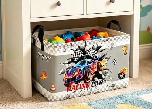Essme Rectangular Kids Baskets, Car Storage Box, Cute Basket - Image 2