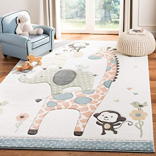 SAFAVIEH Carousel Kids Collection Accent Rug by Unknown