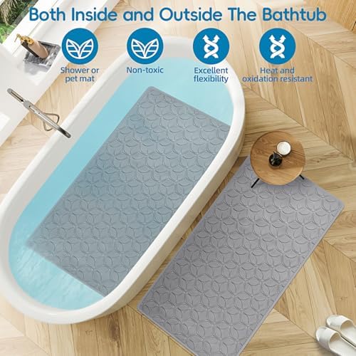 Non-Slip Rubber Bathtub Mat - Image 4