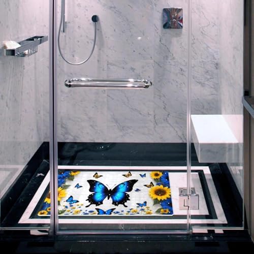 Shower Mat Bathtub Mat, 26.8x15.1 inch, Non-Slip Bath Mat - Image 6