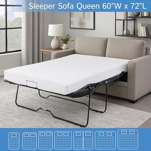 Sleeper Sofa Queen Mattress Protector 60" Wx72 Lx5 D - Image 2