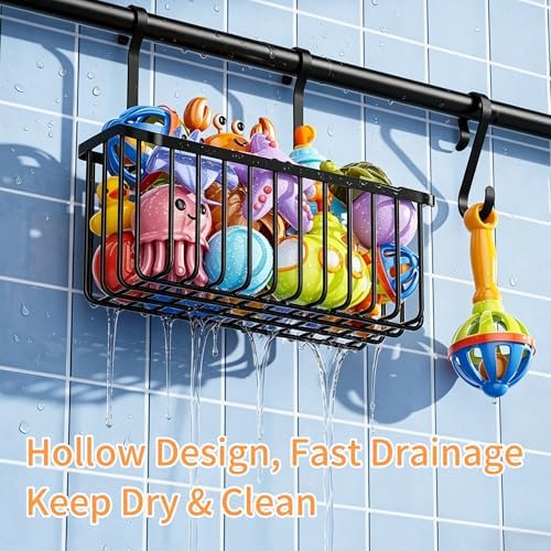 KEGII Over-the-Tub Bath Toy Storage, Adjustable Tub Organizer - Image 3