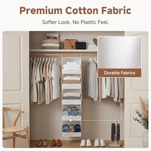 StorageWorks Basics Hanging Closet Organizer, Foldable Storage Organizer - Image 5
