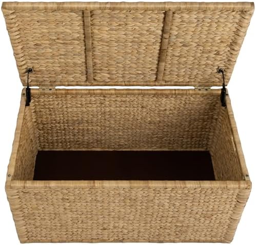 eHemco Water Hyacinth Blanket Storage Trunk - Image 4