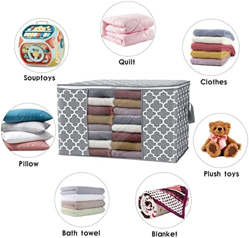 Storage Bags 100L 4Pack Clothes Organization and Storage Containers - Image 5