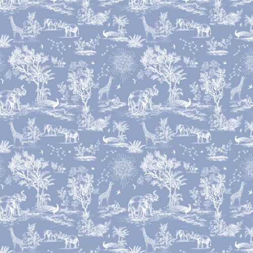 BapronBaby Savanna Blue Waterproof Splash Mat Catch All Floor Cover - Image 6