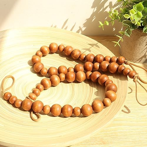 2 Pieces Curtain Tieback Wood Bead Curtain Tiebacks Curtain Holdbacks - Image 6