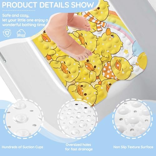 Kids Bathtub Mat, Non Slip Cartoon Bath Mat - Image 3