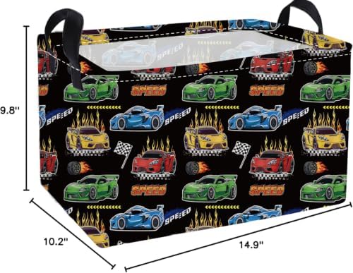 Essme Rectangular Kids Baskets, Car Storage Box, Cute Basket - Image 2