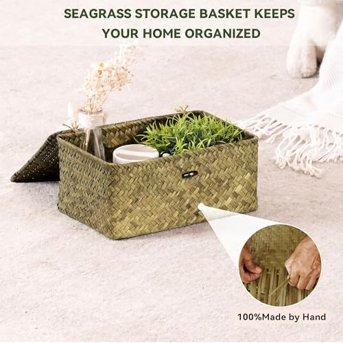 Nonam Seagrass Storage Basket - Image 4